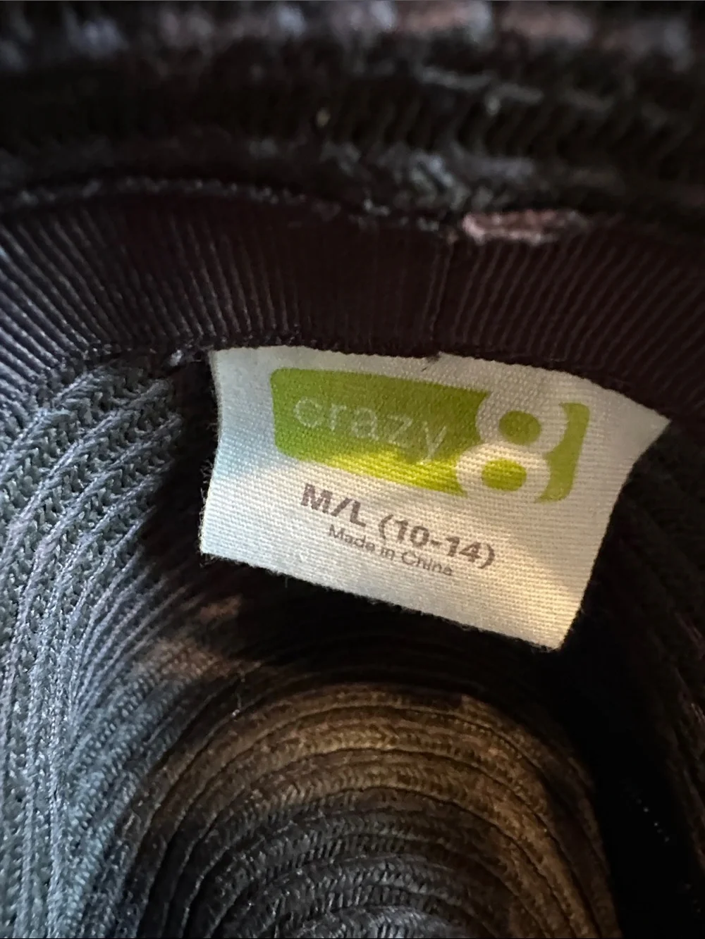 Crazy 8 Boy’s Brown hat with Accent Band . Wear several ways